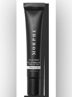 Morphe Translucent Eyelid Primer Tube in Black New in box. 9mL